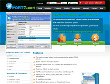 Tablet Screenshot of fortguard.com